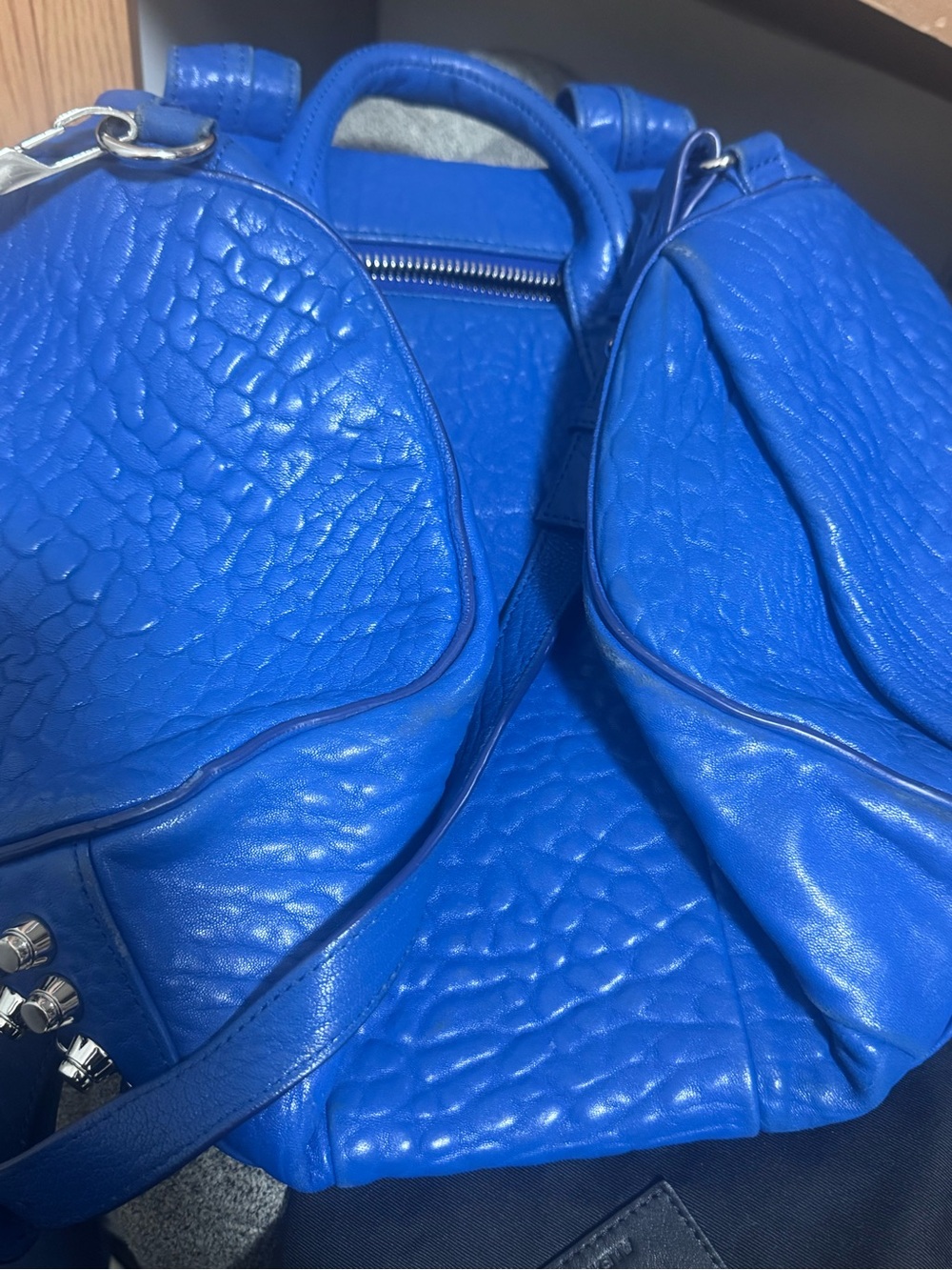 Alexander Wang Rocco bag. Royal blue. - Picture 13 of 13